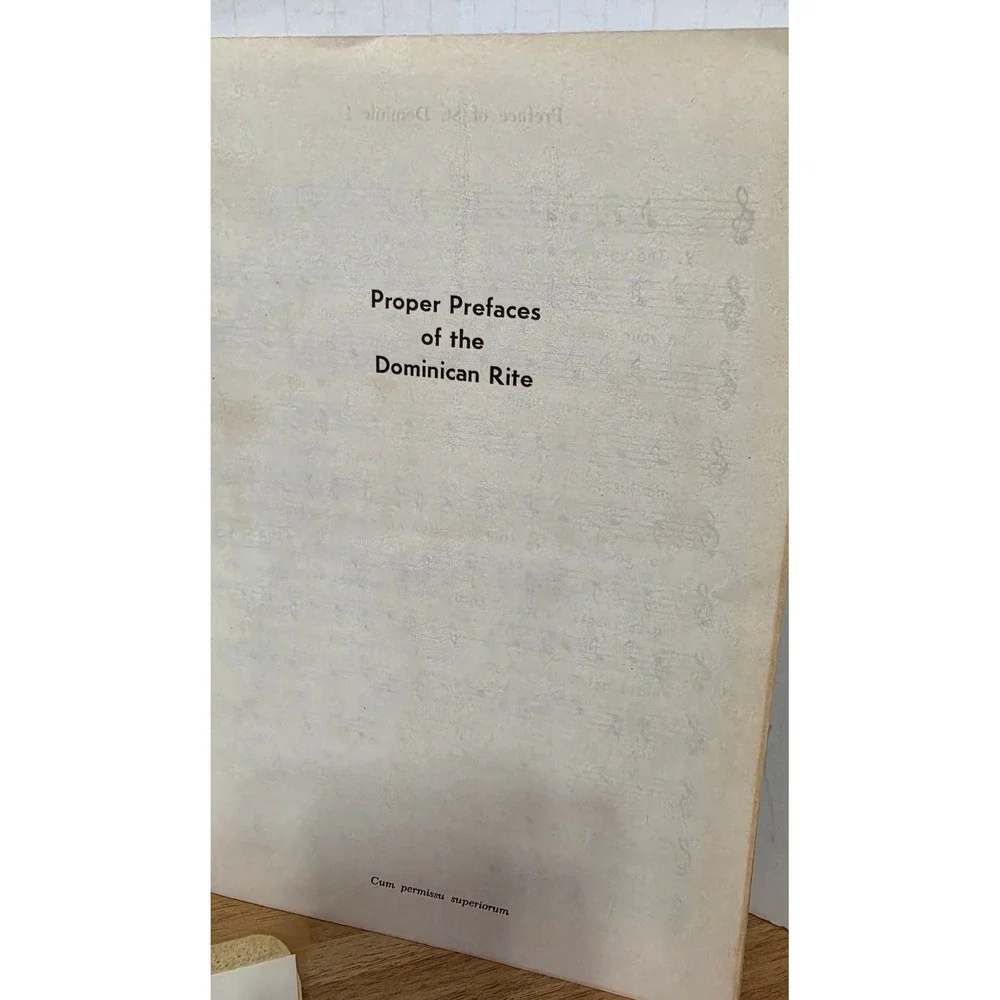 Vintage 1967 Latin/English Sacramentary Alter Missal Dominican Rite New Orleans